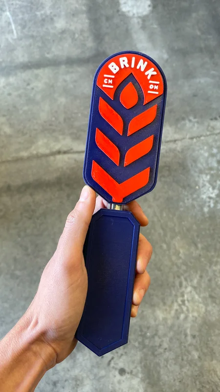 Brink custom 3D-printed tap handle