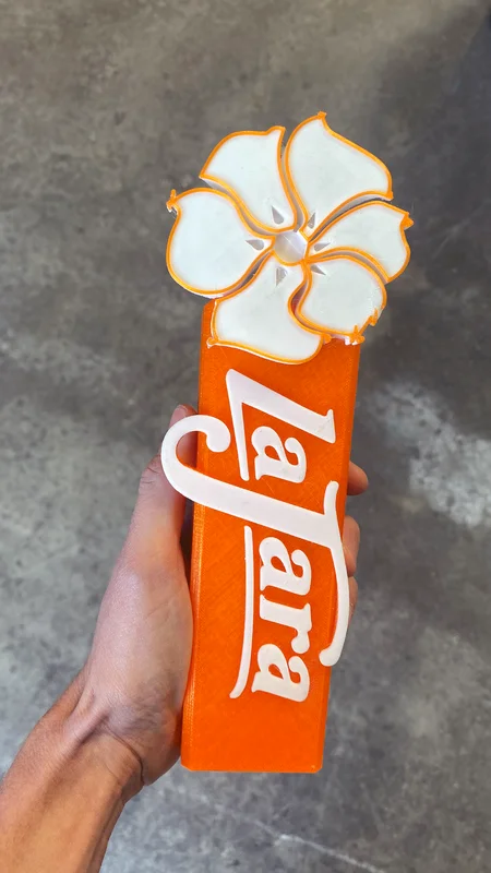 La Jara Brewing custom 3D-printed tap handle